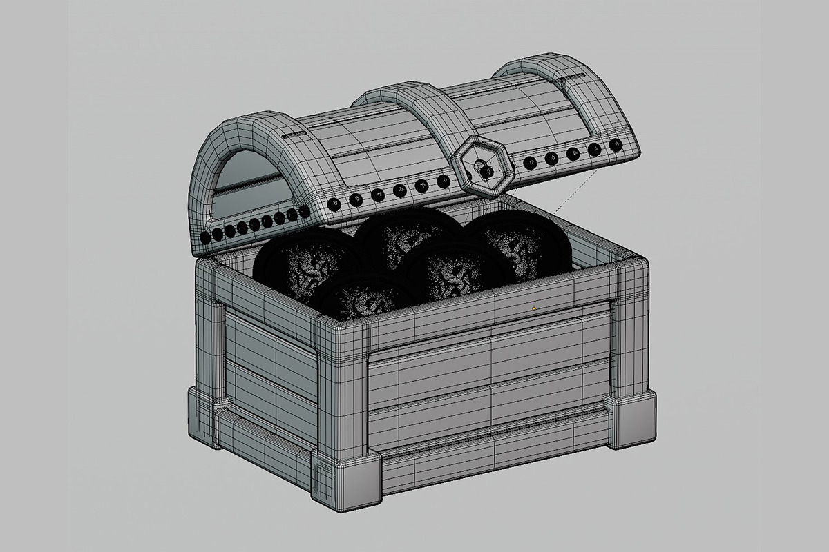 Treasure Chest Treasure box, an Object 3D Model by fahad121 (Photo 6 of 7)