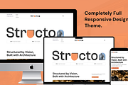 Structon, Architecture HTML Template, a HTML Template by TNCFlow (Thumbnail 2 of 5)