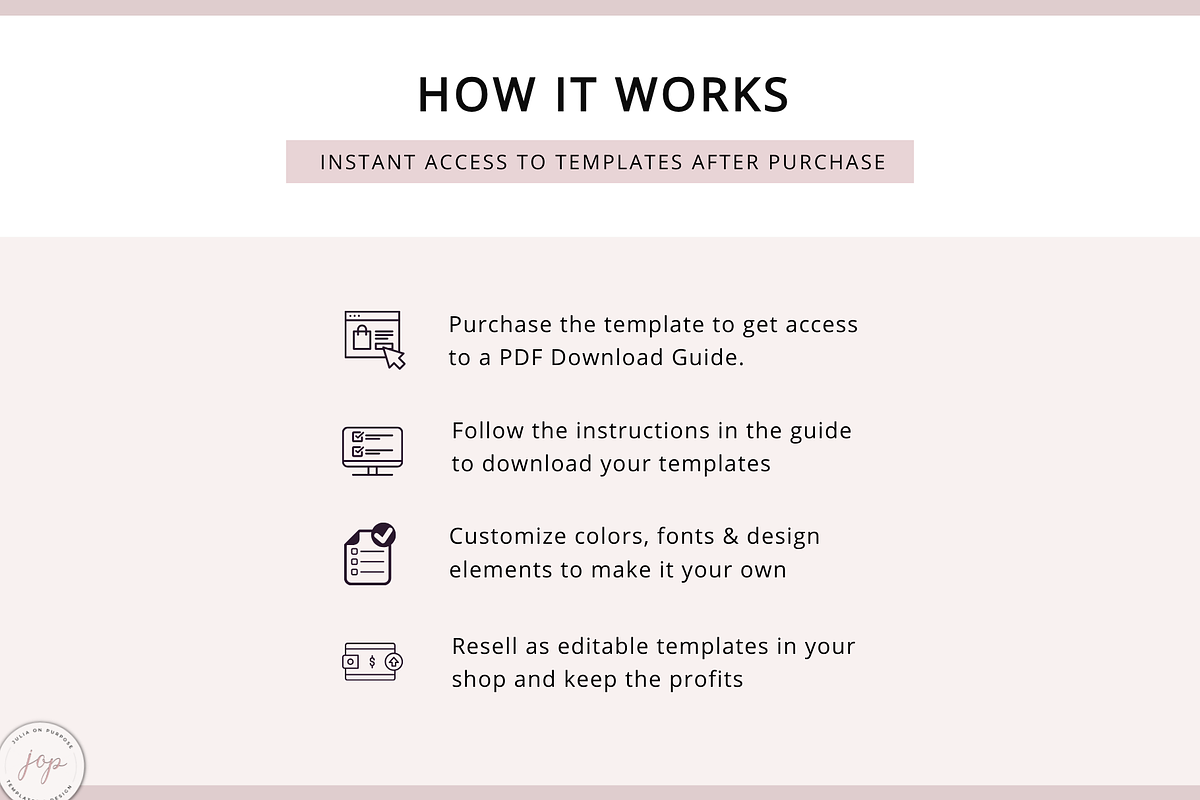 Notion PLR Template Workout Planner, a Templates & Theme by Julia On Purpose (Photo 7 of 10)