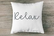 Sunday Afternoon font, a Script Font by lillie belles designs (Thumbnail 3 of 5)