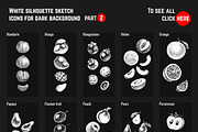 Fruits - hand drawn vector set, a Food Illustration by Margo Miller (Thumbnail 7 of 25)
