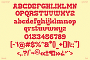 Satzo - Retro Groovy Font, a Serif Font by RagamKata (Thumbnail 10 of 11)