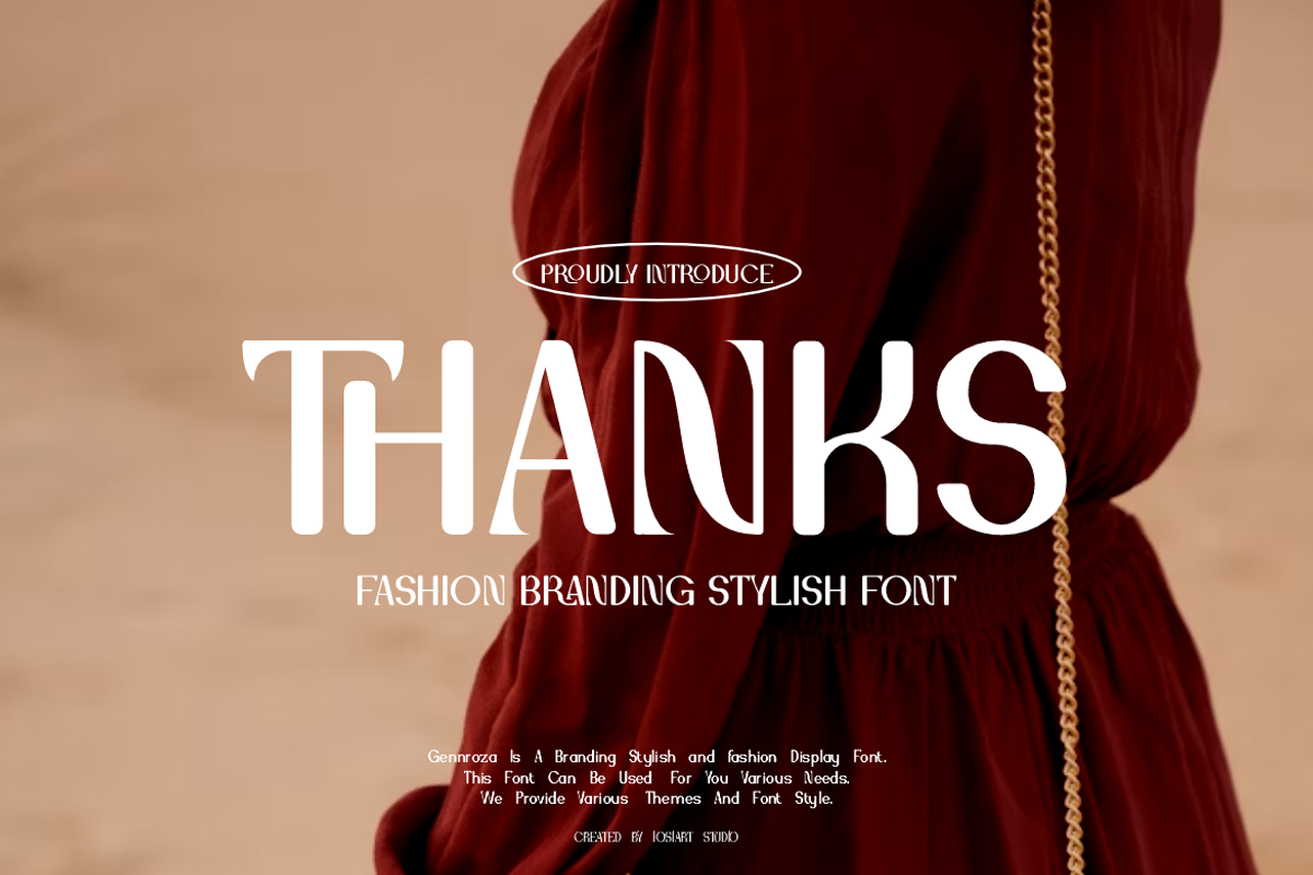 Gennroza - Branding Font, a Sans Serif Font by Iqsiart Studio (Photo 7 of 7)