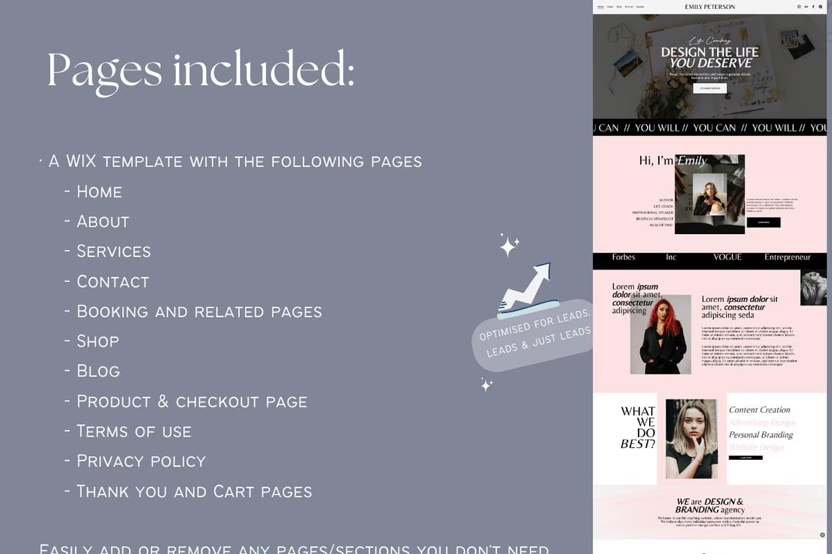 Squarespace template coach 7.1, a Squarespace Template by Climbwithelevator (Photo 7 of 10)
