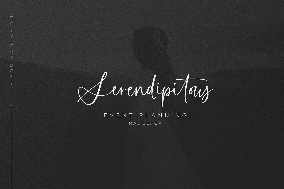 La Paloma Script + Catchwords, a Script Font by Callie Rian & Co. (Photo 15 of 21)