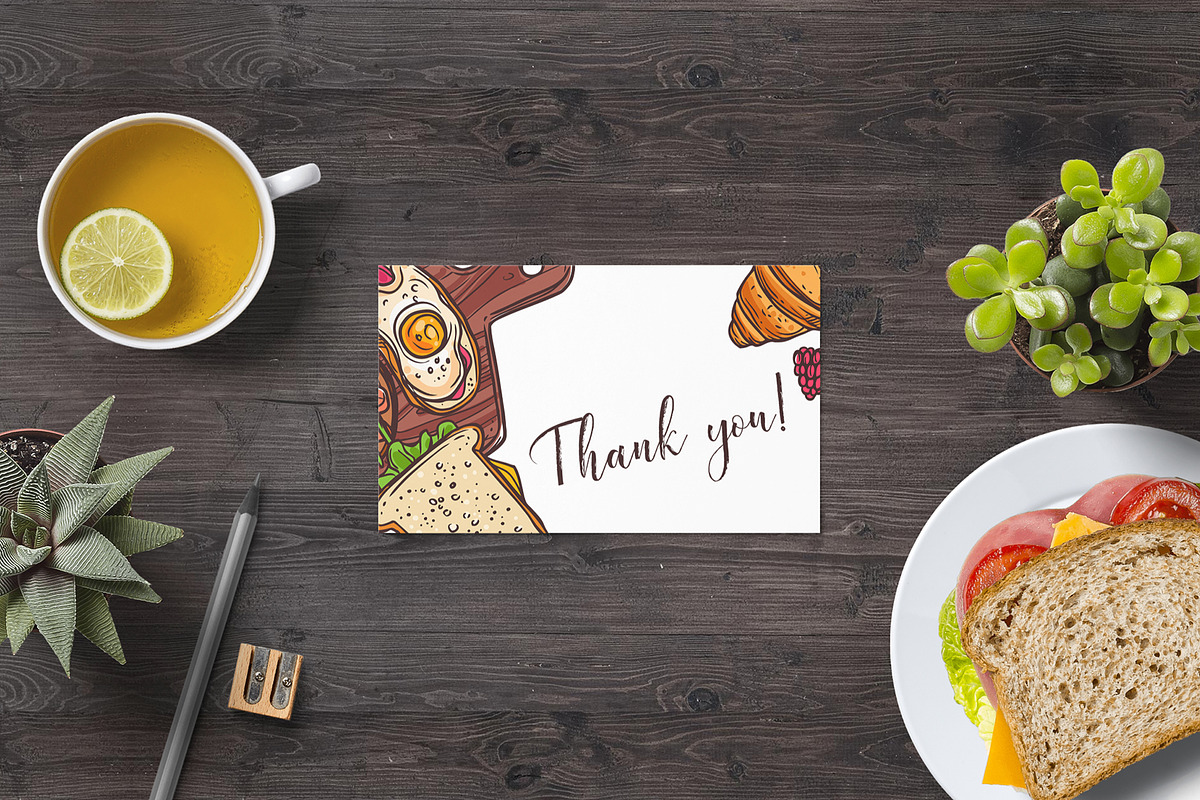 Breakfast Time Doodle Collection, a Decorative Illustration by alexrockheart (Photo 9 of 9)