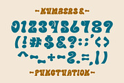 Midswell 70's Typeface | Retro Font, a Sans Serif Font by NienowBrand (Thumbnail 3 of 7)