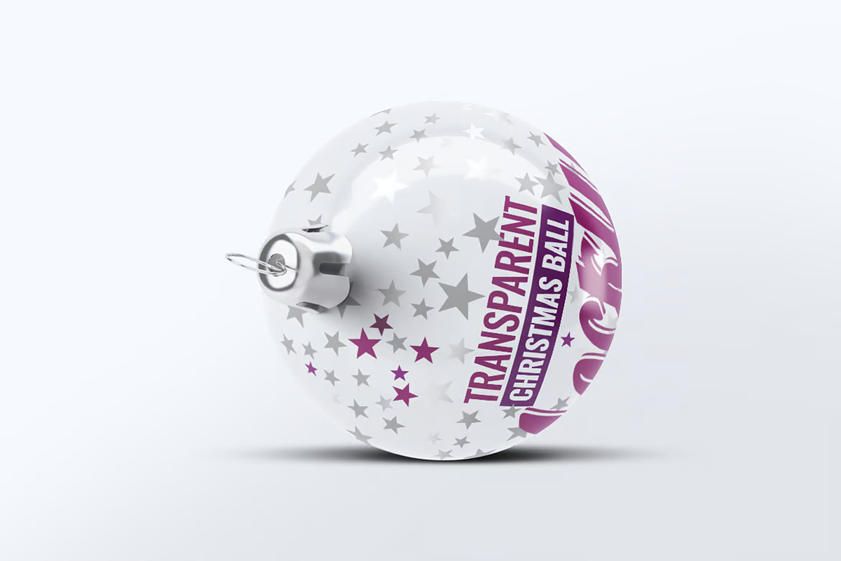 Christmas Ball Mockup, an Advertising Mockup by Hubzway (Photo 4 of 7)