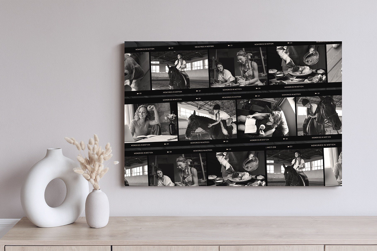 Film Strip Negative Photo Collage, a Social Media Template by DesignerCandies (Photo 3 of 5)