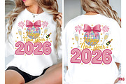 Faux Yarn Happy New Year 2026 PNG, an Illustration by SinaCreation (Thumbnail 1 of 11)