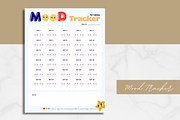 Baby Mood Tracking Chart (printable), a Stationery Template by AntDesignStudio (Thumbnail 1 of 5)