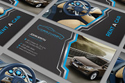 Rent A Car Business Card, a Business Card Template by RQ Designs (Thumbnail 3 of 8)