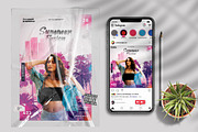 Summer Fusion Event Flyer Template, a Flyer Template by PixelsDesign (Thumbnail 1 of 4)
