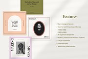 Entrepreneur Social Media Pack, a Social Media Template by North Eighth (Thumbnail 3 of 13)