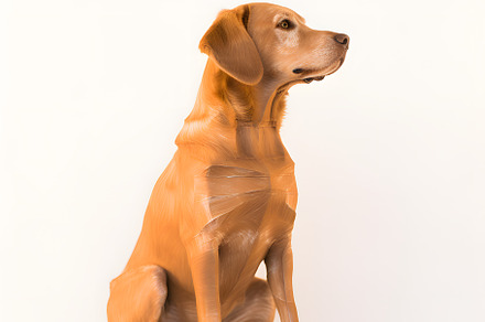 Labrador Retriever Brown Dog, an Animal Photo by NimraAmjad