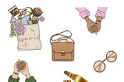 Coffee Clipart, a Food Illustration by GlamArtZhanna (Thumbnail 2 of 3)