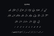 Fegitan Monoline Typeface, a Script Font by Formatika Studio (Thumbnail 6 of 6)