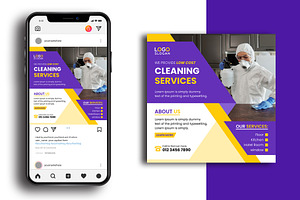 Cleaning Services Post Template