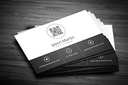 Pretty Simple Metro Business Card, a Business Card Template by bouncy (Thumbnail 1 of 4)