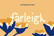 Farleigh Font, a Sans Serif Font by Studio Inklin (Thumbnail 1 of 6)