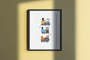 Train Adventures, an Illustration by Funny Bug (Thumbnail 5 of 13)