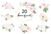 Rose Gold Wedding DIY Bundle Set, a Decorative Illustration by MooBeer (Thumbnail 5 of 8)