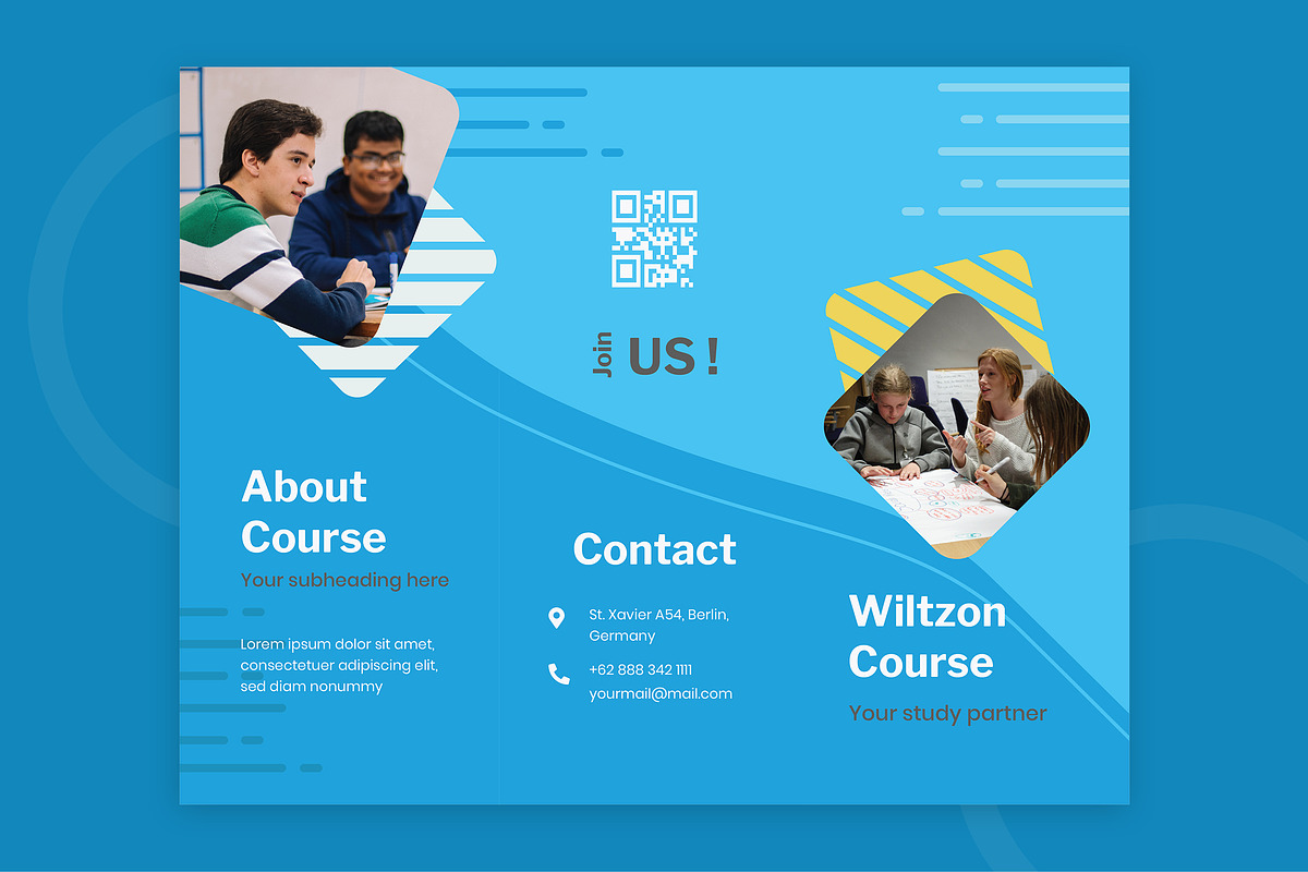Trifold Education, a Flyer Template by TMint Play (Photo 3 of 4)