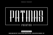 Patinas Pointed, a Serif Font by inumocca_type (Thumbnail 1 of 9)