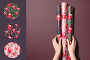 Protea Tropical Pattern, a Pattern Graphic by watercolor kamill (Thumbnail 11 of 12)