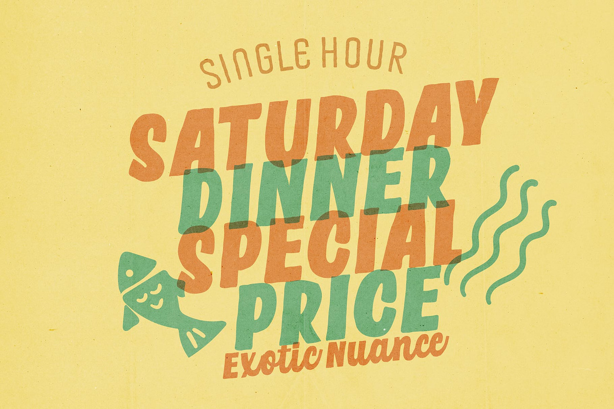 Picsue; Script and Sans Font Duo, a Script Font by Eko Bimantara (Photo 3 of 20)