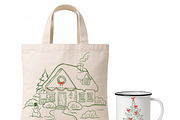 Hand Painted Christmas PNG Bundle, an Object Graphic by PatternPalette (Thumbnail 4 of 6)