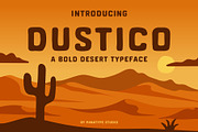 Dustico – A Bold Desert Typeface, a Handwritten Font by Panatype™ Studio (Thumbnail 7 of 8)