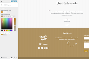 Tinka - Cake Baking Portfolio Theme