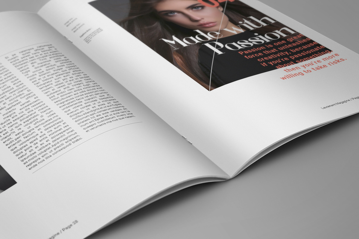 Lieutenant Magazine, a Magazine Template by Elite_Standard (Photo 12 of 14)