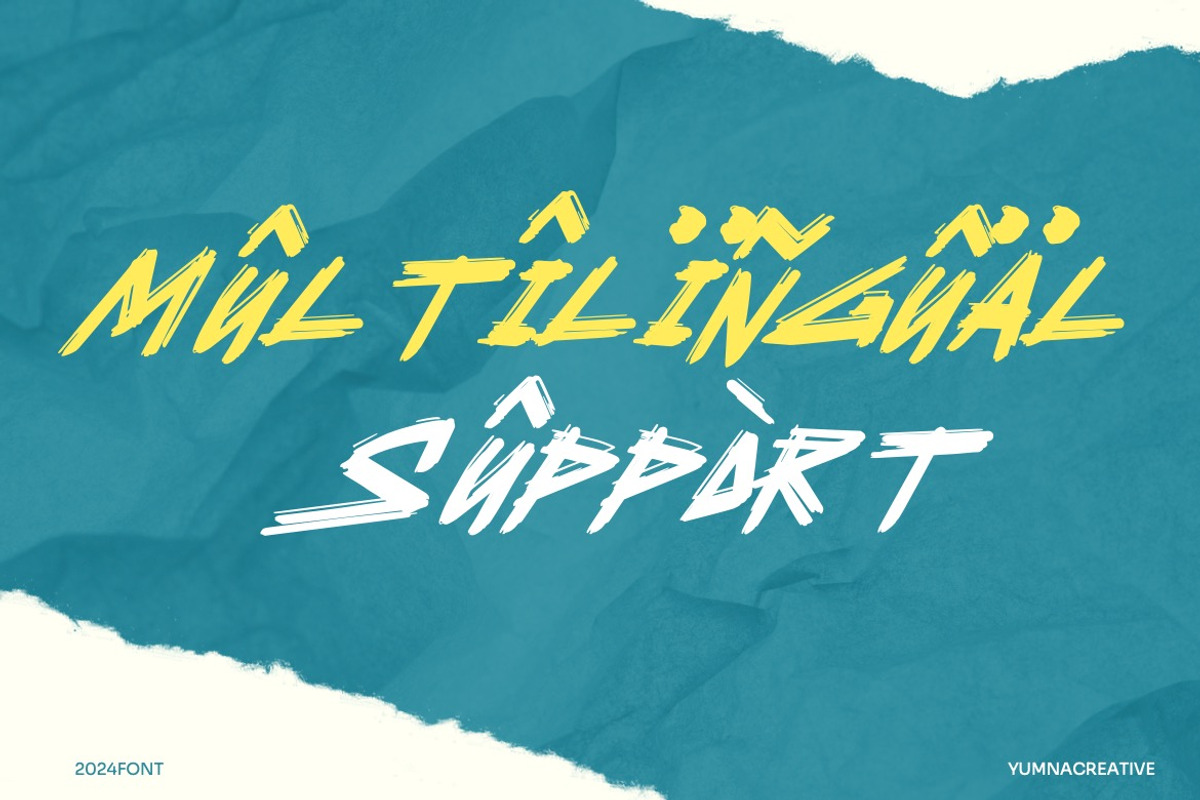 Zerowax - Tech Textured Font, a Handwritten Font by Dhabee (Photo 2 of 12)