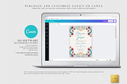 Mexican Wedding Bundle | CANVA, a Stationery Template by Creative Market (Thumbnail 6 of 8)