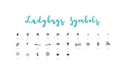 Ladybugs Script Font, a Script Font by PARAMAJAN (Thumbnail 10 of 11)