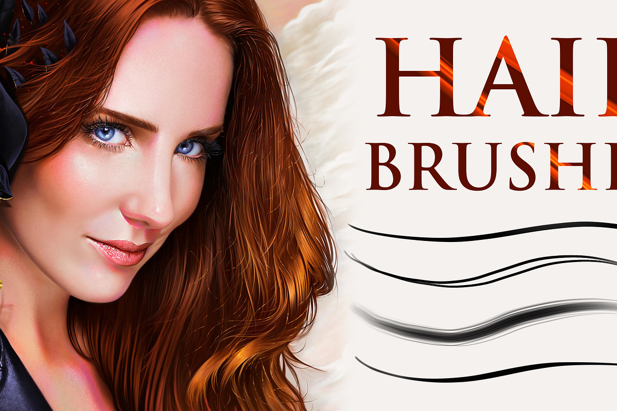 Hair Brushes, a Brush Add-On by vurdembrushes (Photo 1 of 5)
