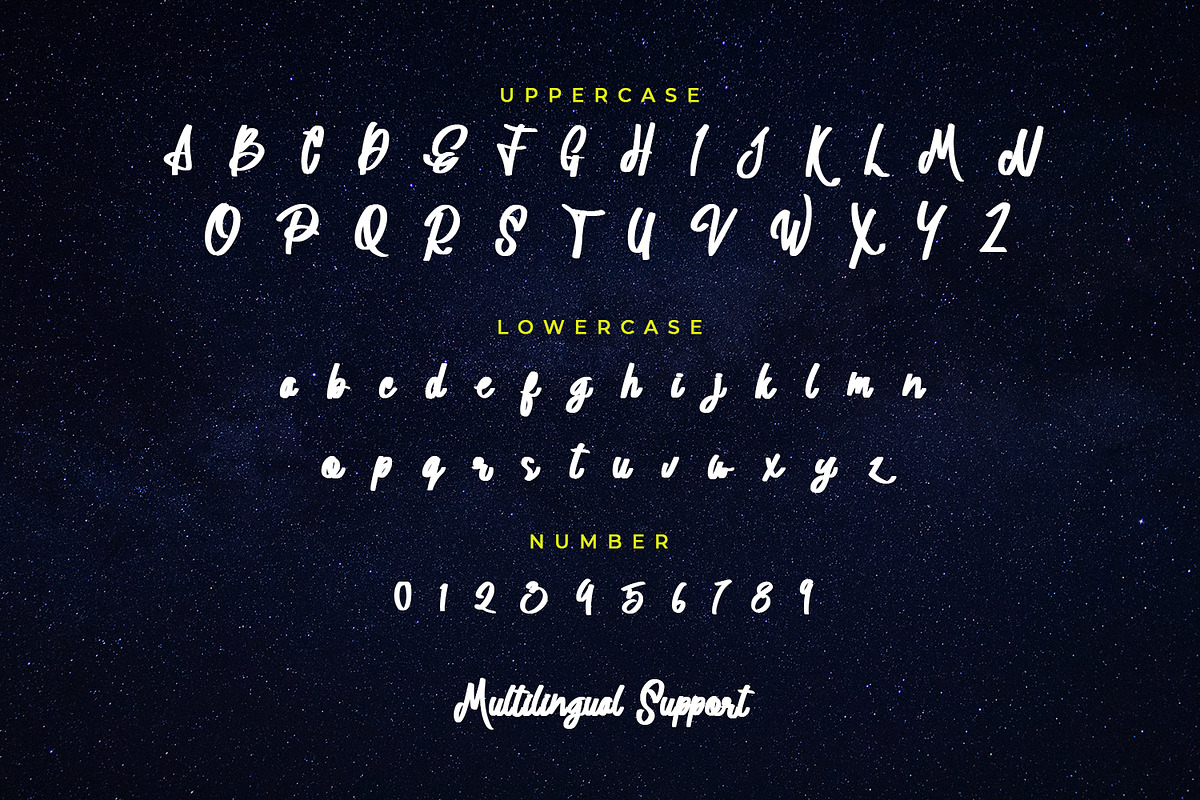 Astania Script, a Script Font by edukka (Photo 3 of 10)