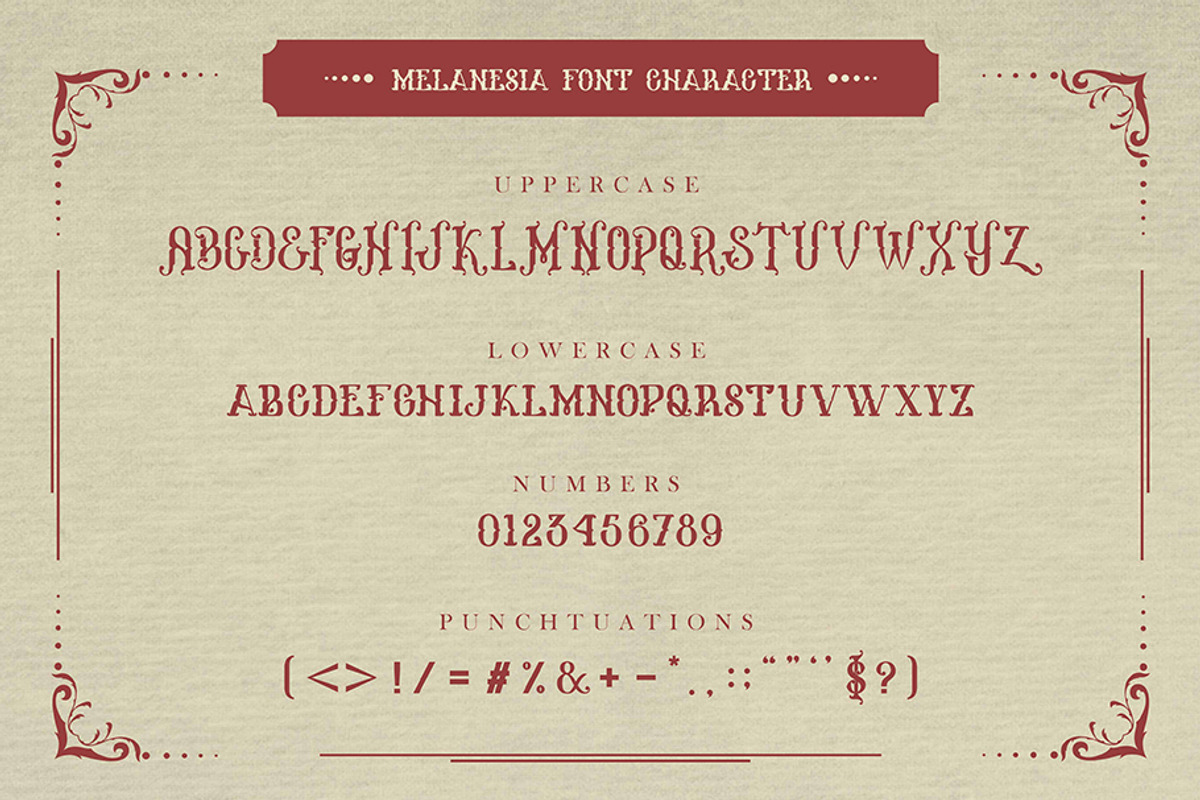 Melanesia Font and Free Illustration preview 5