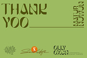 Olly Oxen - Modern Sans Typeface, a Font by Sanskertype Studio (Thumbnail 10 of 10)