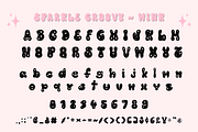 Sparkle Groovy Cute Decorative Font, a Font by Kanink Studio (Thumbnail 11 of 13)