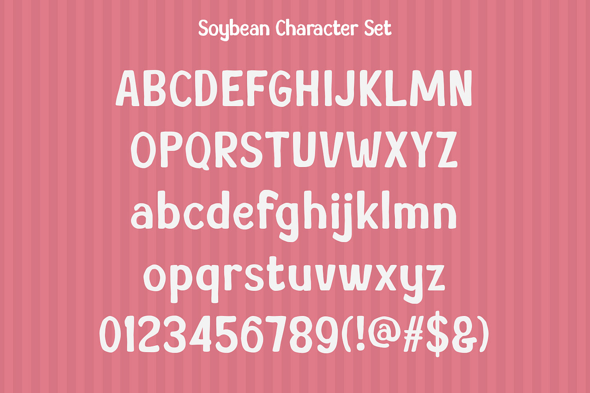 Soybean, a Handwritten Font by Nathatype (Photo 8 of 11)
