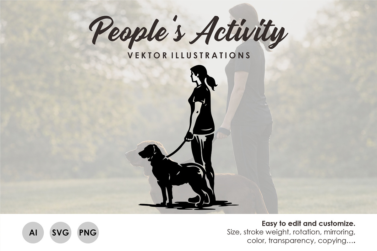 People Activities Illustrations, a Person Illustration by Rasgood (Photo 4 of 7)