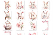 Valentine Easter bunny clipart, an Object Graphic by MyLittleMeow (Thumbnail 3 of 8)