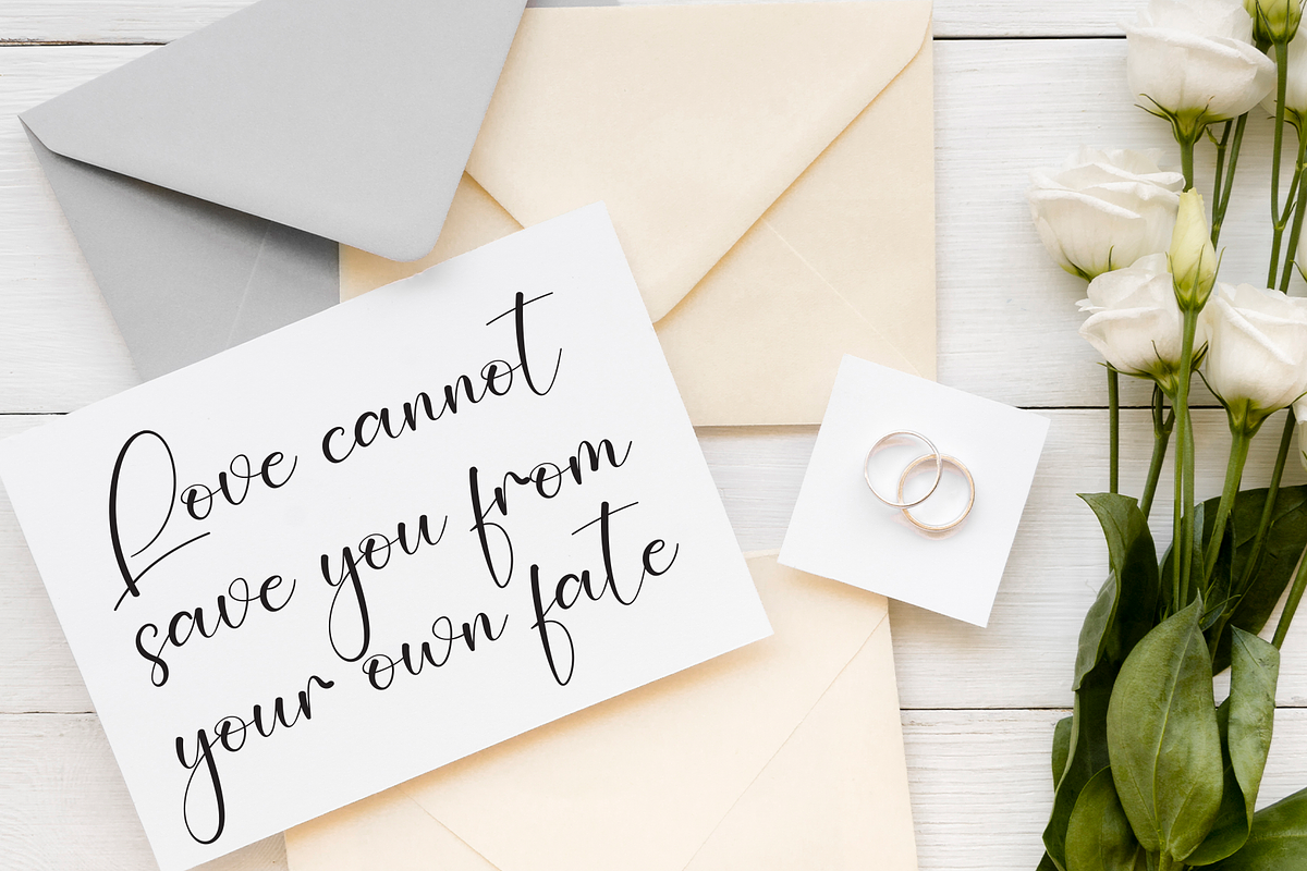 Panda | Script Font, a Handwritten Font by Scratchones (Photo 3 of 9)