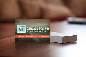 Vintage Photography Business Cards