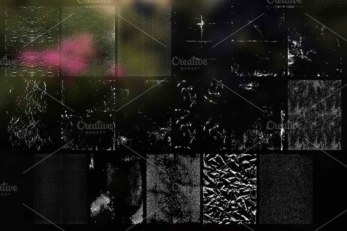 Distressed Texture Overlays., a Texture Graphic by TaPilipa (Photo 4 of 8)