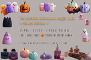 Halloween Magic Pack — BOOO Edition, a Seasonal Illustration by Vika_Softlife (Thumbnail 1 of 5)