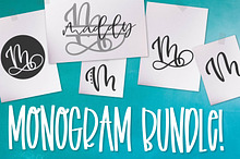 Monogram Bundle - 5 Styles in 1!